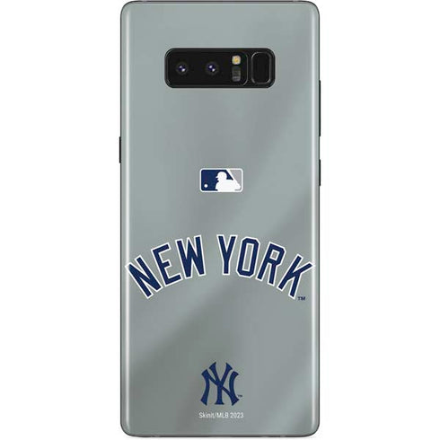 MLB New York Yankees Alternate/Away Jersey Galaxy Note 8 Skin
