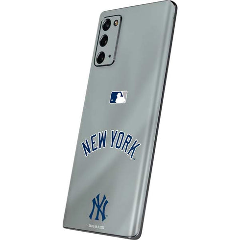 MLB New York Yankees Alternate/Away Jersey Galaxy Note20 5G Skin
