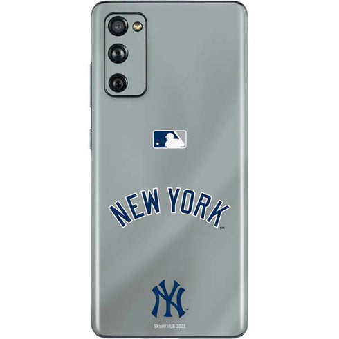 MLB New York Yankees Alternate/Away Jersey Galaxy S20 Fan Edition Skin