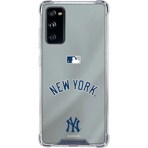 MLB New York Yankees Alternate/Away Jersey Galaxy S20 FE Clear Case