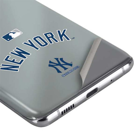 MLB New York Yankees Alternate/Away Jersey Galaxy S20 Ultra 5G Skin