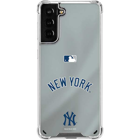 MLB New York Yankees Alternate/Away Jersey Galaxy S21 Plus 5G Clear Case