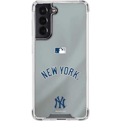 MLB New York Yankees Alternate/Away Jersey Galaxy S22 Clear Case