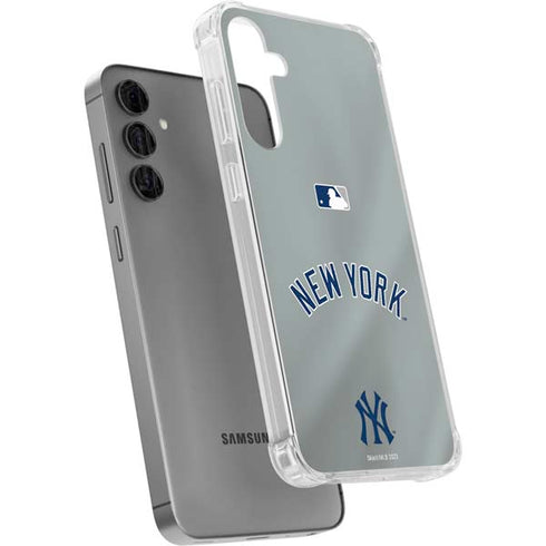 MLB New York Yankees Alternate/Away Jersey Galaxy S24 Plus Clear Case