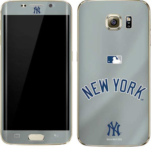 MLB New York Yankees Alternate/Away Jersey Galaxy S7 Edge Skin