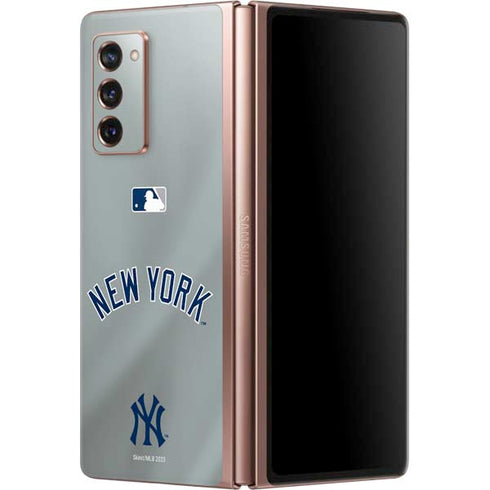 MLB New York Yankees Alternate/Away Jersey Galaxy Z Fold2 5G Skin