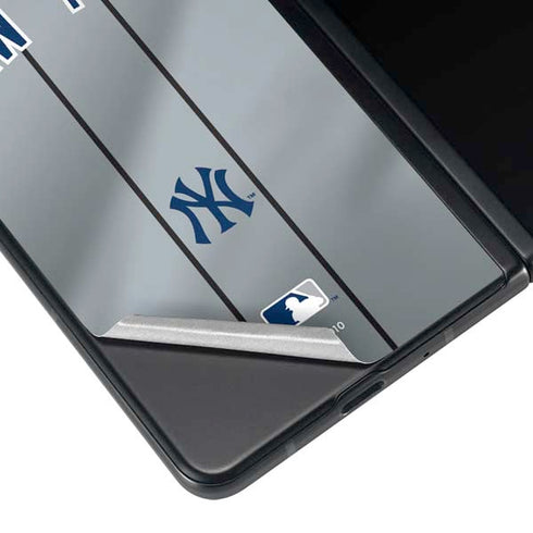 MLB New York Yankees Alternate/Away Jersey Galaxy Z Fold3 5G Skin