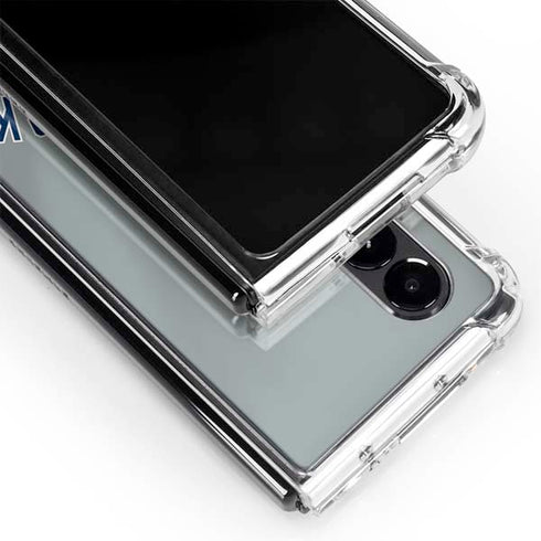 MLB New York Yankees Alternate/Away Jersey Galaxy Z Fold4 5G Clear Case