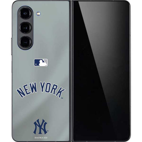 MLB New York Yankees Alternate/Away Jersey Galaxy Z Fold5 5G Skin