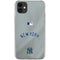 MLB New York Yankees Alternate/Away Jersey iPhone 11 Clear Case