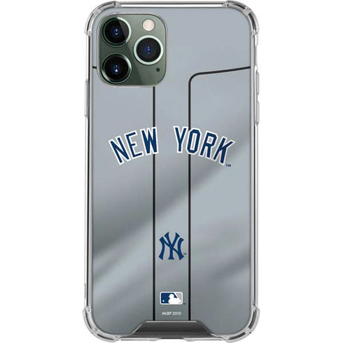 MLB New York Yankees Alternate/Away Jersey iPhone 11 Pro Max Clear Case