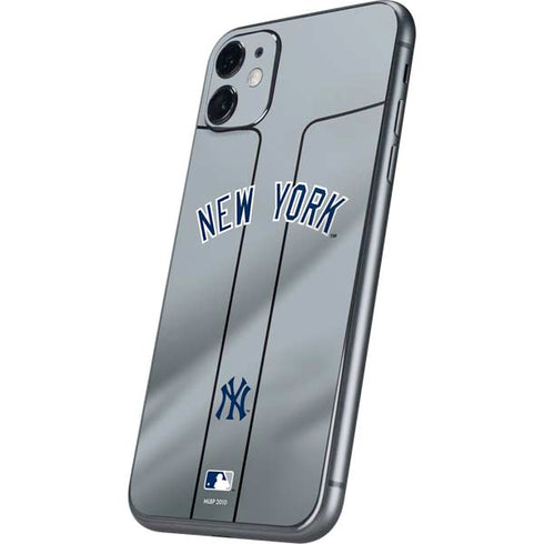 MLB New York Yankees Alternate/Away Jersey iPhone 11 Skin