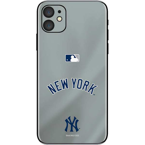 MLB New York Yankees Alternate/Away Jersey iPhone 11 Skin
