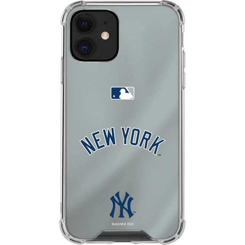 MLB New York Yankees Alternate/Away Jersey iPhone 12 Mini Clear Case