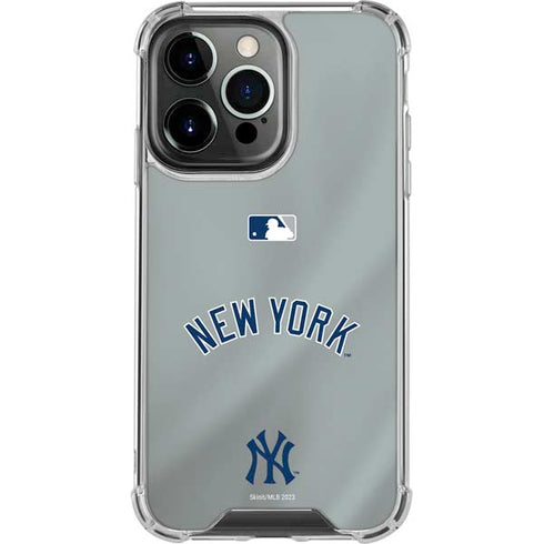 MLB New York Yankees Alternate/Away Jersey iPhone 13 Pro Clear Case