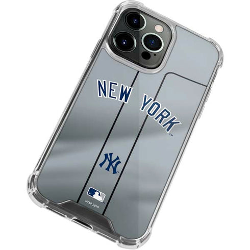 MLB New York Yankees Alternate/Away Jersey iPhone 14 Pro Clear Case