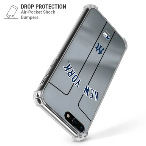 MLB New York Yankees Alternate/Away Jersey iPhone 7/8 Plus Clear Case