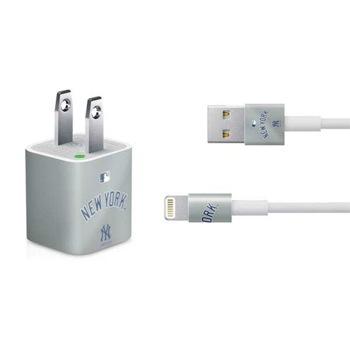 MLB New York Yankees Alternate/Away Jersey iPhone Charger (5W USB) Skin