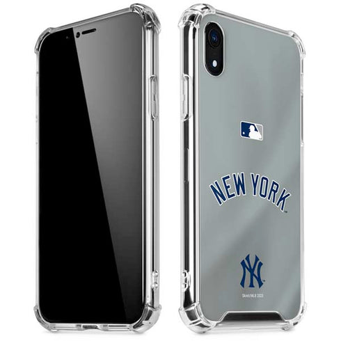 MLB New York Yankees Alternate/Away Jersey iPhone XR Clear Case