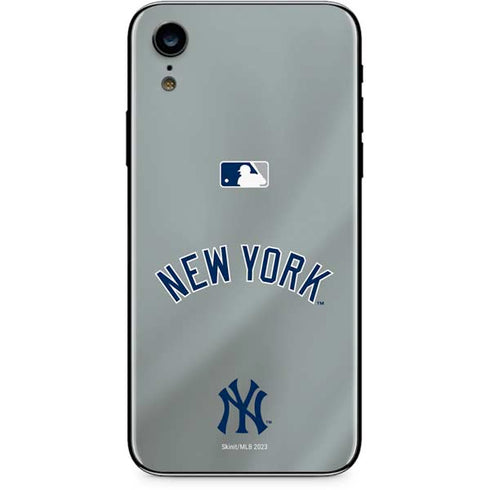MLB New York Yankees Alternate/Away Jersey iPhone XR Skin