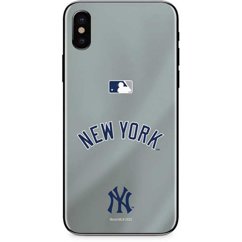 MLB New York Yankees Alternate/Away Jersey iPhone XS Max Skin
