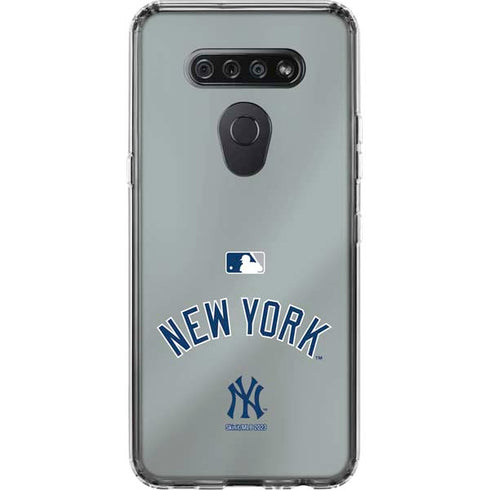 MLB New York Yankees Alternate/Away Jersey LG K51/Q51 Clear Case