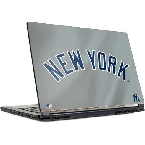 MLB New York Yankees Alternate/Away Jersey MSI GS65 Stealth Laptop Skin