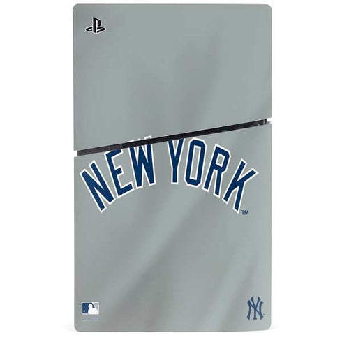 MLB New York Yankees Alternate/Away Jersey PS5 Slim Disk Console Skin