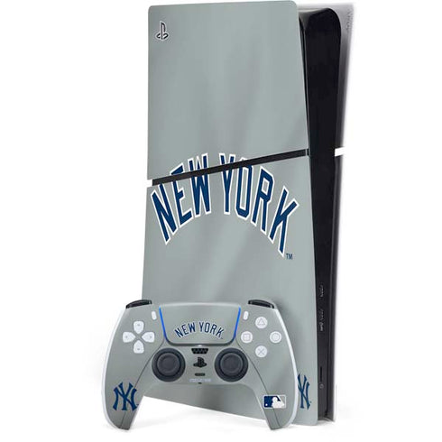 MLB New York Yankees Alternate/Away Jersey PS5 Slim Digital Edition Bundle Skin