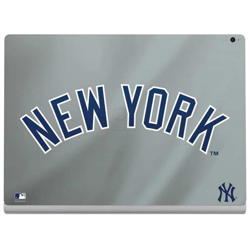 MLB New York Yankees Alternate/Away Jersey Surface Book 2 15in Skin