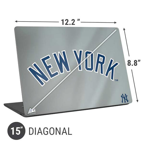 MLB New York Yankees Alternate/Away Jersey Universal Laptop 15in (12.2 x 8.8in) Skin