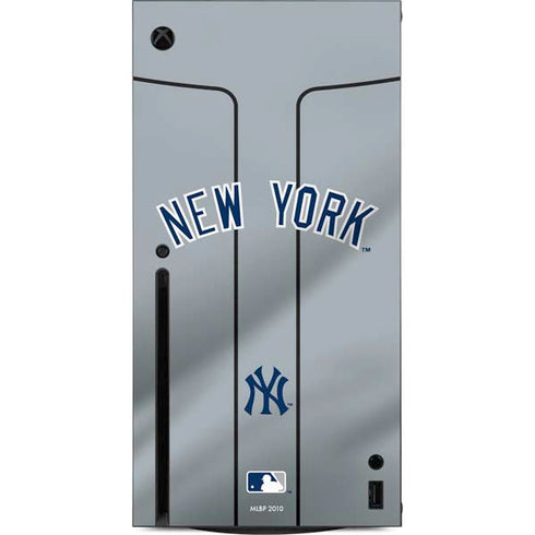 MLB New York Yankees Alternate/Away Jersey Xbox Series X Console Skin