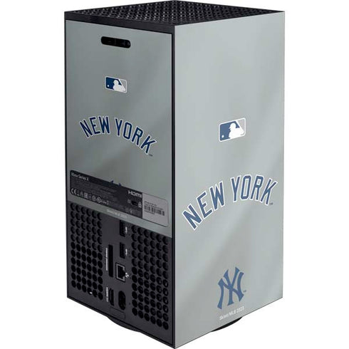 MLB New York Yankees Alternate/Away Jersey Xbox Series X Console Skin