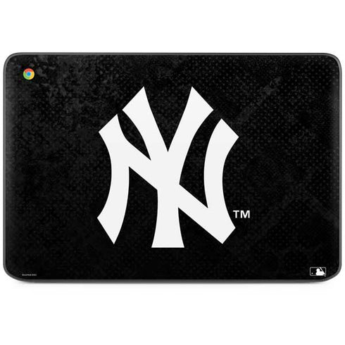 MLB New York Yankees Dark Wash HP Chromebook Skin