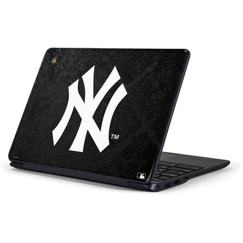 MLB New York Yankees Dark Wash Samsung Chromebook Skin