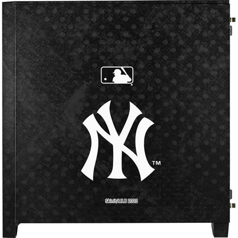 MLB New York Yankees Dark Wash Corsair 4000D Tempered Glass Mid-Tower ATX Case Skin