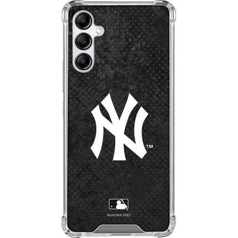 MLB New York Yankees Dark Wash Galaxy A14 5G Clear Case