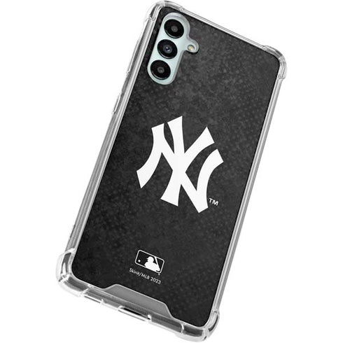 MLB New York Yankees Dark Wash Galaxy A15 5G Clear Case