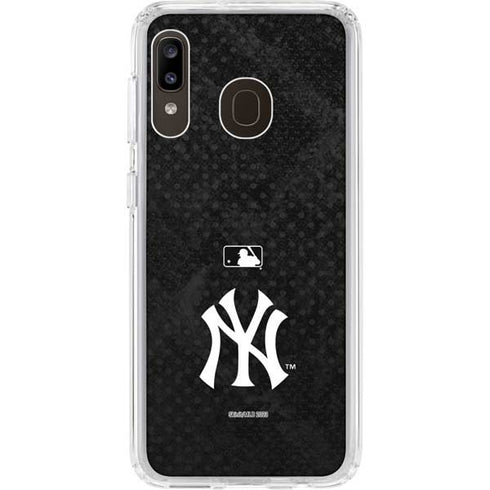 MLB New York Yankees Dark Wash Galaxy A20 Clear Case
