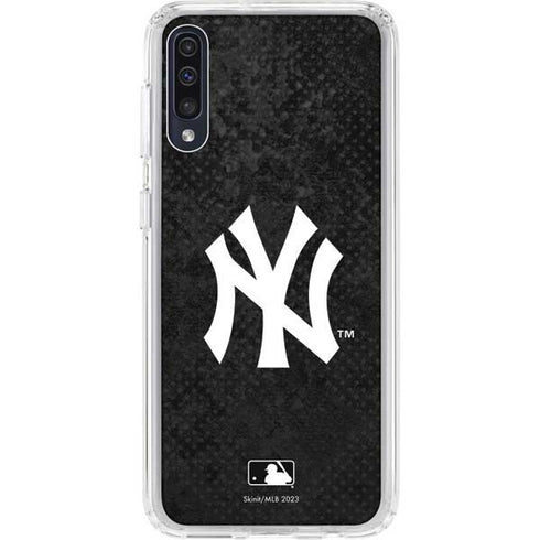 MLB New York Yankees Dark Wash Galaxy A50 Clear Case
