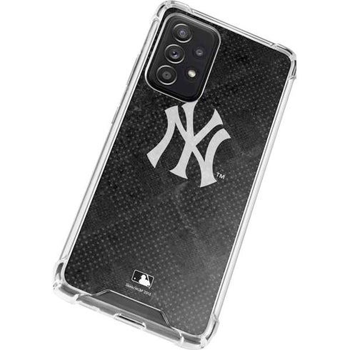 MLB New York Yankees Dark Wash Galaxy A52 5G Clear Case