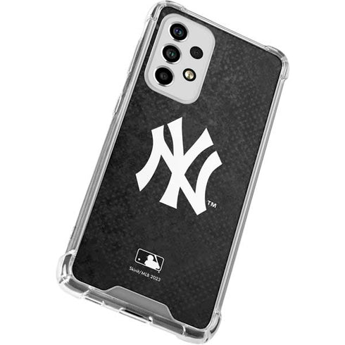 MLB New York Yankees Dark Wash Galaxy A53 5G Clear Case