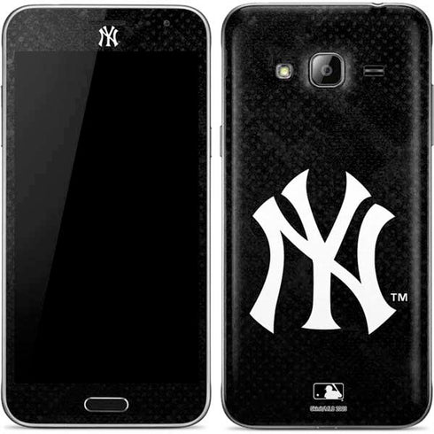 MLB New York Yankees Dark Wash Galaxy J3 Skin