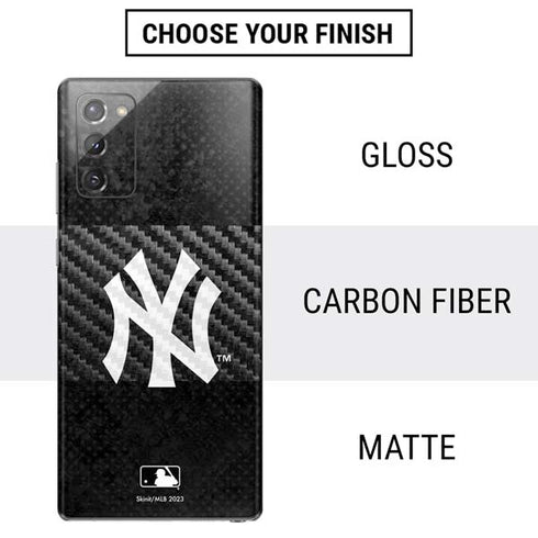 MLB New York Yankees Dark Wash Galaxy Note20 5G Skin