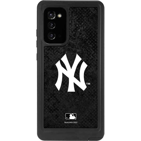 MLB New York Yankees Dark Wash Galaxy Note20 5G Waterproof Case