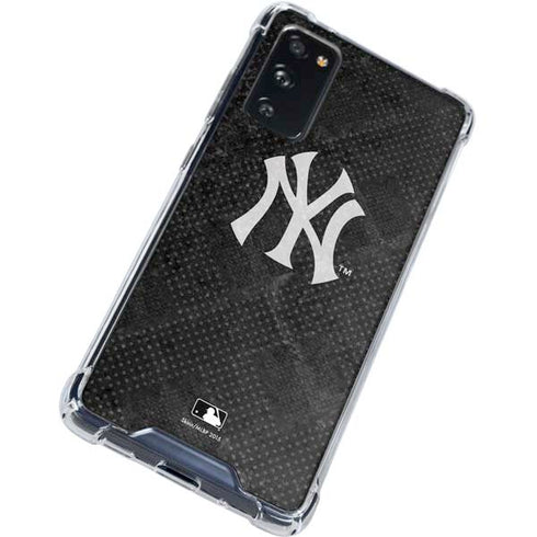 MLB New York Yankees Dark Wash Galaxy S20 FE Clear Case