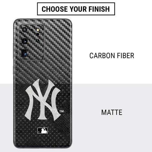 MLB New York Yankees Dark Wash Galaxy S20 Ultra 5G Skin