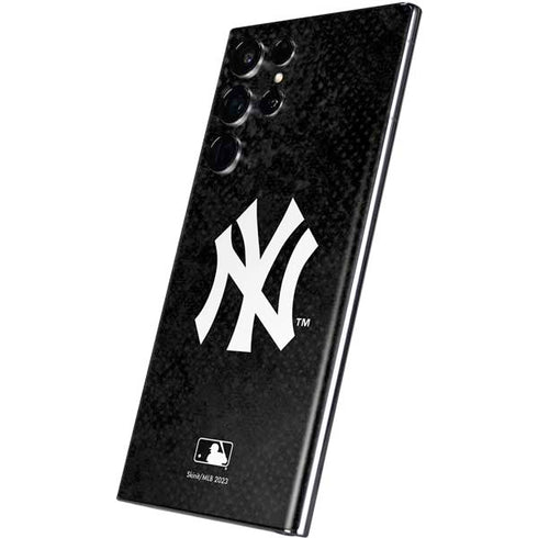 MLB New York Yankees Dark Wash Galaxy S22 Ultra Skin