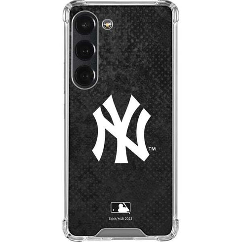 MLB New York Yankees Dark Wash Galaxy S23 Clear Case