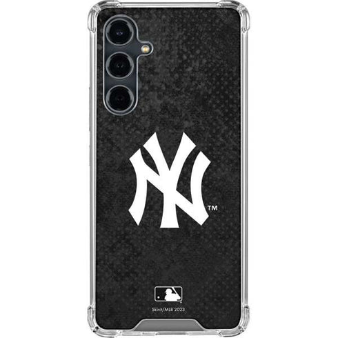 MLB New York Yankees Dark Wash Galaxy S23 FE Clear Case